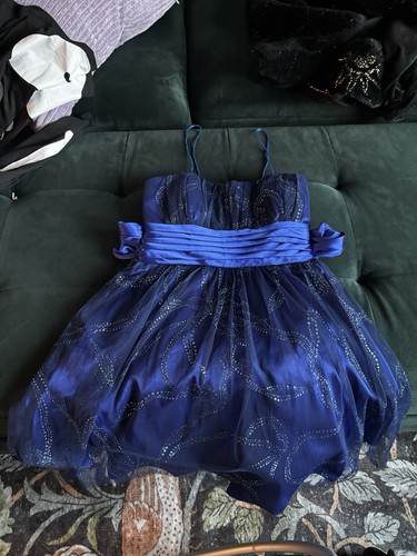 Deb blue sparkle party - deb, dress