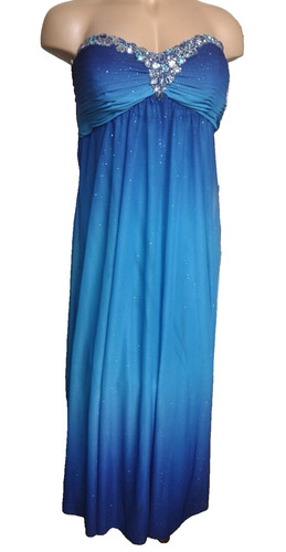 Deb gorgeous royal blue hombre - gorgeous,