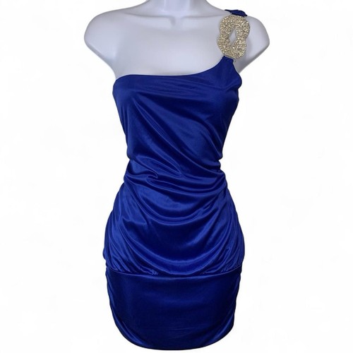 Deb royal blue one shoulder - deb,